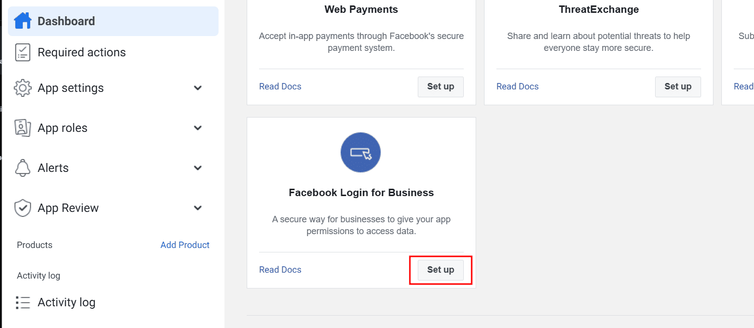 Dashboard - Facebook Login for Business.png